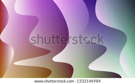 Bright abstract background with geometric shapes layers. Swirly Colorful Vibrant Shapes. Vector illustration. Futuristic wavy backdrop. Gradient.