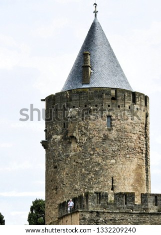 A picture of the Castle at Carcassonne in FRance
