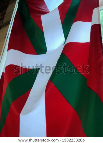 Traditional Basque Flag