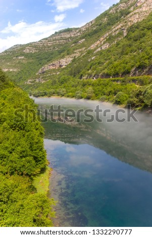 Trebisnica river, Trebinje, Bosnia and Herzegovina