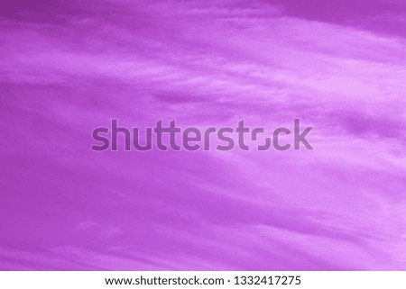 Purple view of heaven