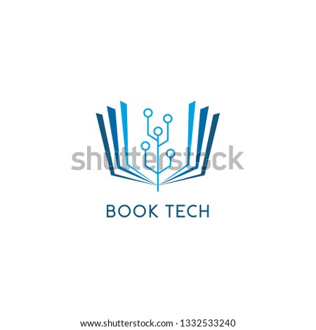 Book Tech Logo Design