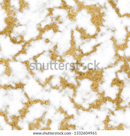 White and gold marble texture pattern background with high resolution design for cover book or brochure, poster, wallpaper background or realistic business