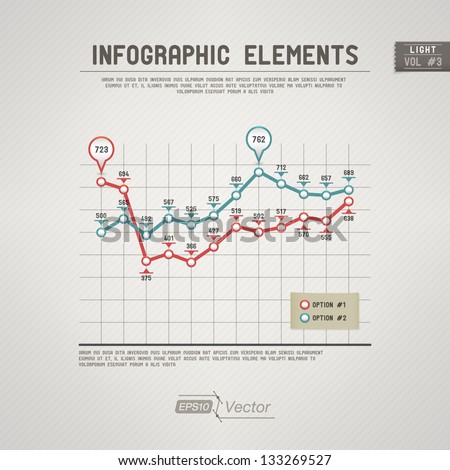 Detailed colorful infographic elements