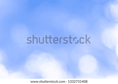 Blue bokeh texture background