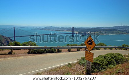 Hawk Hill Golden Gate Bridge San Francisco