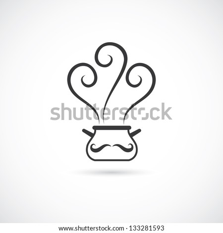 Chef - abstract vector illustration