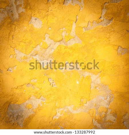 texture of a orange cement with vignetting added