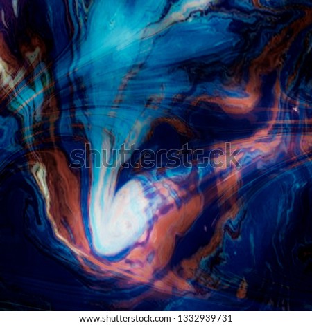 Blue colorful abstract background illustration