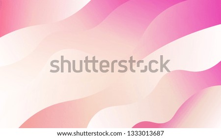 Light background with curved shapes. Vector wave pattern. Futuristic wavy backdrop. Colorful in abstract marble style with gradient. Gradient.