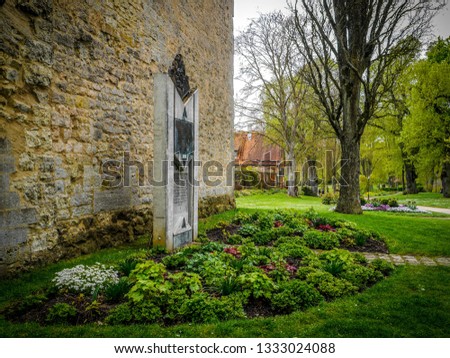 Rothenburg Castle Gardens Visitor will be drawn to the wonderful view of the southern part of the town and the Tauber Valley to the left, Double Bridge and the Kobolzeller Church GERMANY