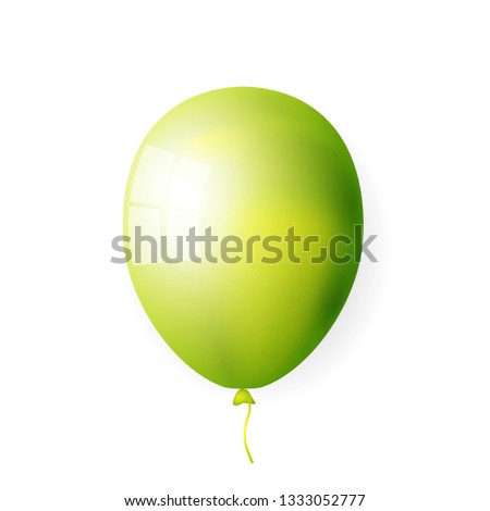 Big green balloon