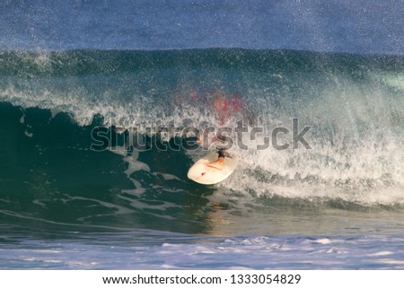 Surfer in Hossegor, South West Cost, France