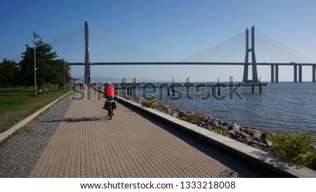 Cycling the way Royalty-Free Stock Photo #1333218008