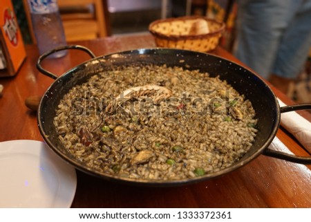 It's a picture of Spain's Paella