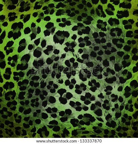 cheetah green fur pattern tile