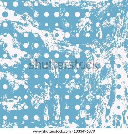 Background of blue and white paint