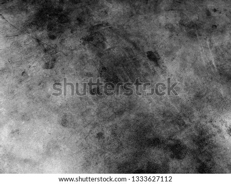 Abstract grudge background wallpaper of cement surface in black and white color. Royalty-Free Stock Photo #1333627112