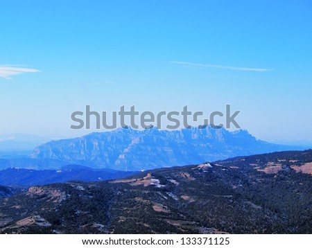 Montserrat Mountains, Catalonia, Spain