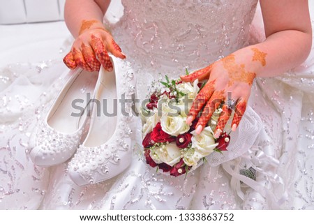 weddinge morocco.White Bridal details