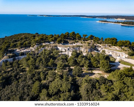 Fort Punta Christo (tvrđava) was built at the end of the 19th century by the Austro-Hungarian Monarchy to defend City of Pula (Istria, Croatia)