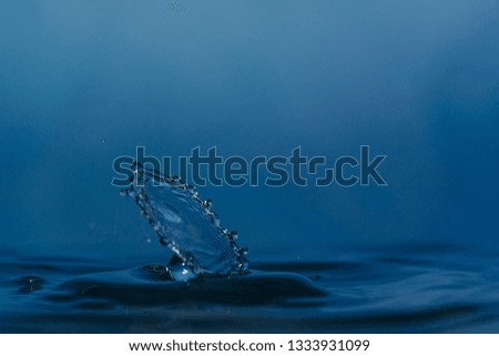 drops of clean water