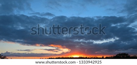
Sky at sunset