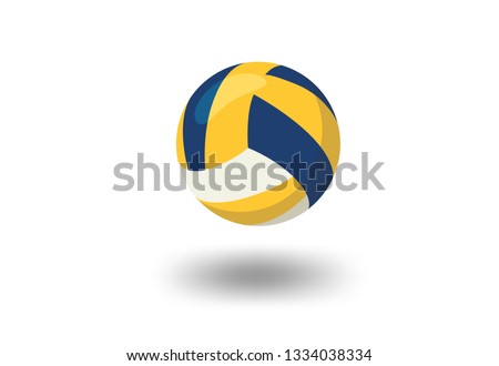 volleyball illustration vector