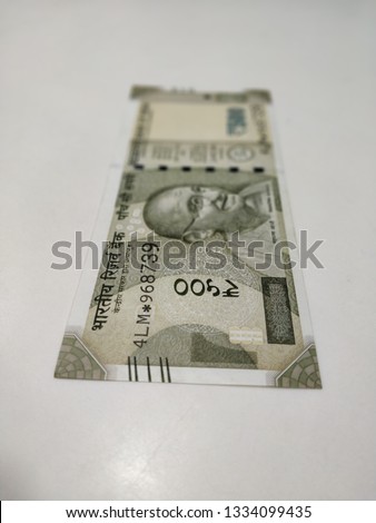 New/latest Indian Currency notes and coins 