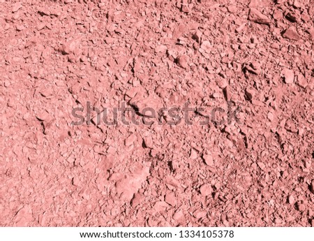 Colored land of Sumerians on the territory of burial mounds in Bahrain. Dilmun civilization. Background and Texture. High resolution