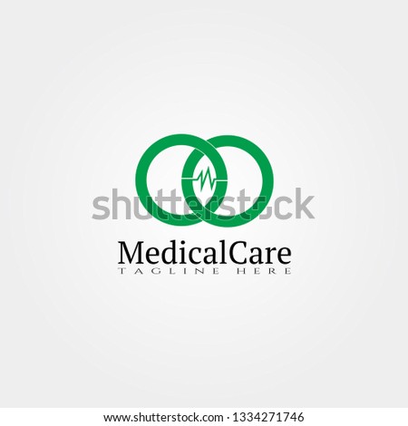 Medical logo template,medical care icon ,creative vector logo design,health care emblem,illustration element