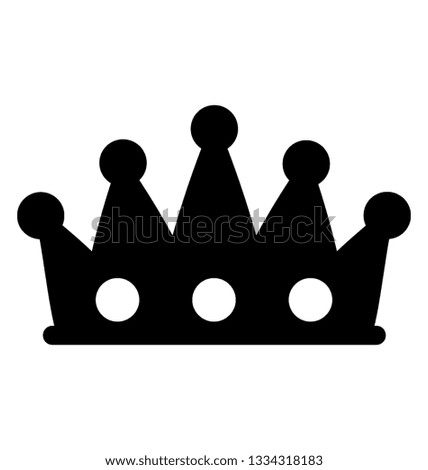 Symbol of crown design 