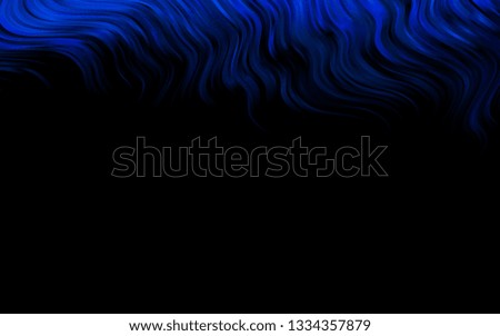 Light Blue, Green vector backdrop with bent lines. Shining illustration, which consist of blurred lines, circles. Marble design for your web site.