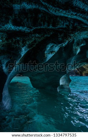 Marble Cave Chile