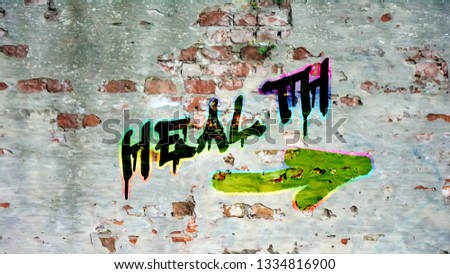 Wall Graffiti to Health