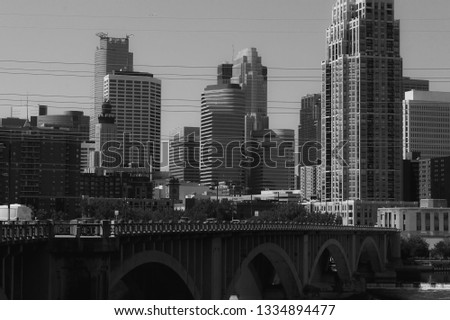 Minneapolis Cityscape view