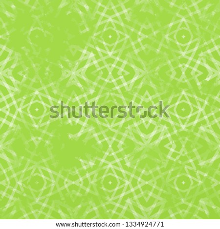 Seamless abstract pattern. Texture in green colors.