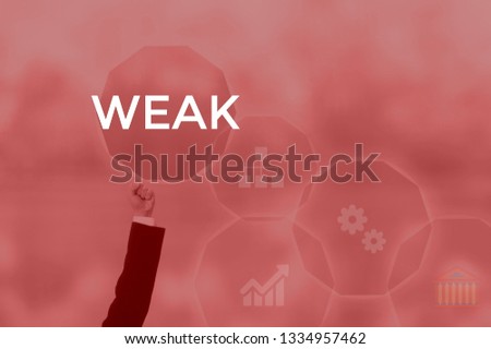 WEAK - technology and business concept
