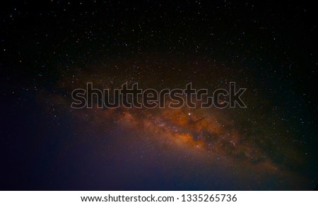 Milky Way ,starry night