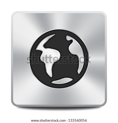 Planet icon / button