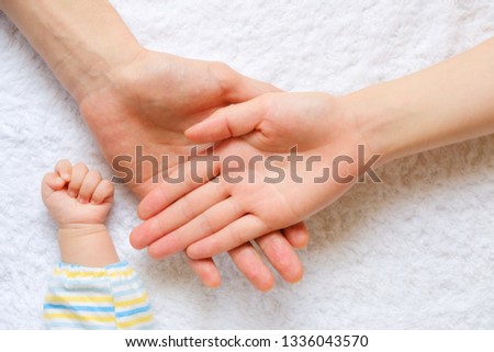 hand family arm together