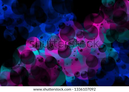 Illustration vibrant galaxy artwork/wallpaper/background/abstract - shiny and dynamic planets/bubbles - fantasy science fiction - multi colors artistic and creativity style/concept - screen saver