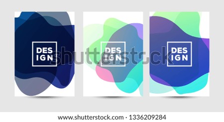 Abstract fluid graphics of poster or book cover design. Vibrant gradient color. Creative art for banner, landing page, web, cover, ad, greeting card, print.