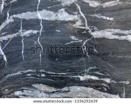 texture stone marble black & white