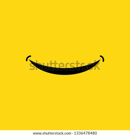 Smile icon Logo Vector Template Design. Smlie doodle