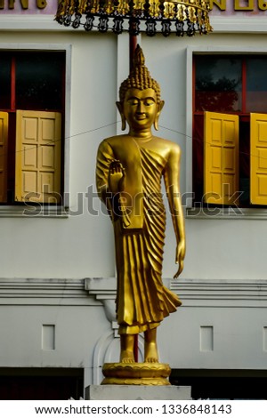 statue of buddha in thailand, digital photo picture as a background