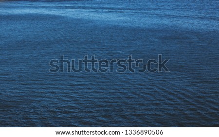 texture of blue sea water
