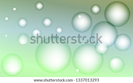 Background with bubbles. Design for your header page, ad, poster, banner. Color Vector illustration.