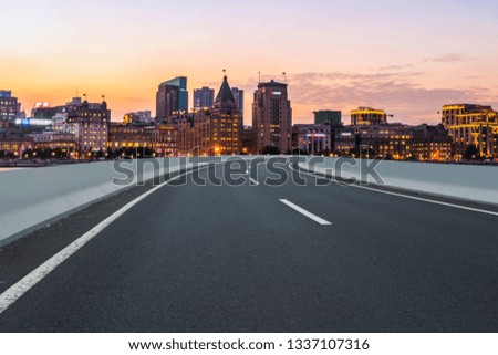 Urban Road, Highway and Construction Skyline


