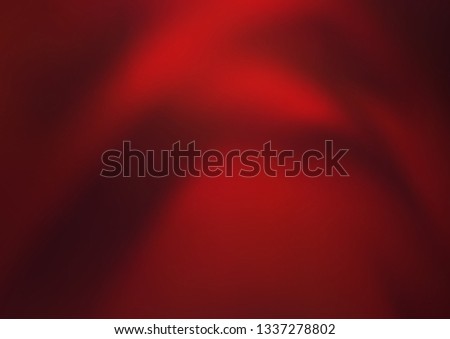 Light Red vector blurred and colored template. A completely new color illustration in a bokeh style. The background for your creative designs.